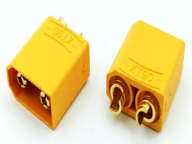 XT90 wtyk zasilający modelarski wysokoprądowy męski