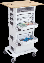 1000010163 Mobile worktop, 500x700 for L-BOXX