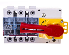 Rozłącznik izolacyjny 3P 125A VISTOP /napęd frontowy czerwony/ 022334