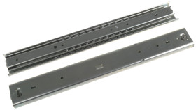 Poręcz szafy, typ: Prowadnica ślizgowa teleskopowa, maks. obciążenie: 100kg, dł. ślizgu: 406mm, Stal, DZ3607