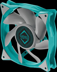 ICEGALE12-A0A Iceberg Thermal IceGALE case fan, turquoise, 120 mm