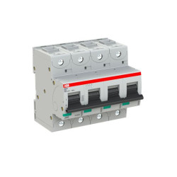 Wyłącznik nadprądowy MCB, Typ D, 4-biegunowy, 20A, 240V, ABB, S800S