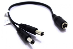 TRÓJNIK ZASILANIA DC 5,5 / 2,5mm DCP30 VITALCO