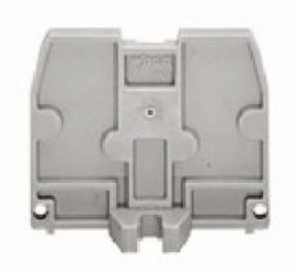 Ścianka końcowa jasnoszara z mocowaniem śrubowym 869-387 /25szt./