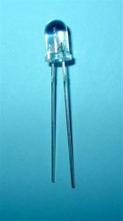 LED 5mm BLUE UUB-5037CKSE!7cd CLEAR