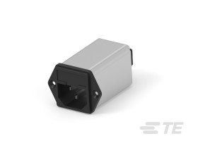 Filtr wejściowy złącza IEC1 3A TE Connectivity Montaż na kołnierzu