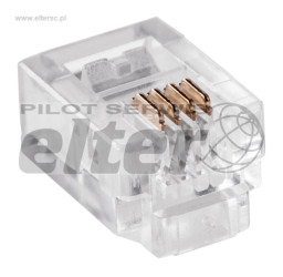 Wtyk telefoniczny 6P-4C RJ11