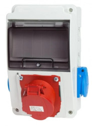 Rozdzielnica budowlana 5M 16A/5P 2x230V IP44 RSK012