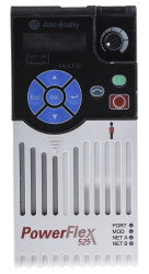 Przekształtnik częstotliwości 0,75 kW 3-fazowy 480 V AC 2,3 A Ethernet 500Hz PowerFlex 525 DeviceNet Maszyna sieciowa