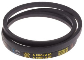 Pas napędowy, profil A, materiał: PET, guma, 13mm x 8mm x 1.52m, RS PRO