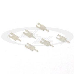 końcówka lutownicza widełkowa do druku srebrzona