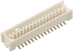 Wtyk PCB 31-pinowe raster: 1.0mm 2-rzędowe Hirose Montaż powierzchniowy 500.0mA 150.0 V.