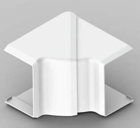 Naroże wewnętrzne LH 60x40mm białe regulowane 75-135st. 8655