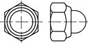 Nakrętki z łbem M6 TOOLCRAFT TO-6864741 DIN 986 1000 szt.