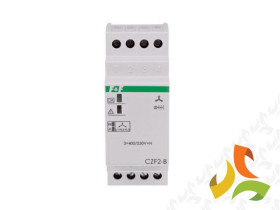 Czujnik zaniku fazy z kontrolą stycznika 3-fazowy 1Z 400V+N CZF-2B F&F FILIPOWSKI