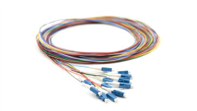 Pigtaile Światłowodowe Lc/Upc, Lszh, 1M, G.657, 0.9Mm, 12 Kolorów