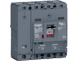 Wyłącznik mocy 4P 160A 25kA h3+ P160 TM HHS161DC HAGER