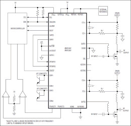 Dual RF LDMOS Bias Controllers with I²C/SPI Interface