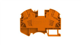 Złączka Szynowa Przelotowa Zaciskowa Pomarańczowa 16Mm2 1P