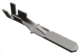 Konektor płaski Męski 2.79 x 0.79mm długość 22mm Izolacja: Nieizolowane Cyna