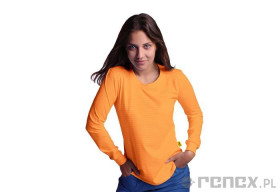 T-SHIRT ESD 050 POMARAŃCZOWY ROZMIAR L (DŁUGI RĘKAW)