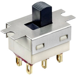 APEM GH36S000001 G Series Slide Switch 20V DC On/(On) 1pc