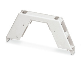 Obudowa urządzeń elektronicznych 12.6mm Górna część obudowy dla bloków zacisków Pcb 12.6 x 99 x 45.85mm materiał: