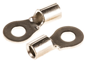 Zacisk oczkowy rozmiar przewodu 6.6mm² Ø , M4 nieizolowany średnica wew 4.34 mm TE Connectivity