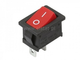 Przeł. kołys. 230V; 6A; 3p mały