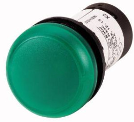 Eaton C22-L-G-24 Podświetlenie wskaźnika płaski zielony 24 V DC/AC 1 szt.