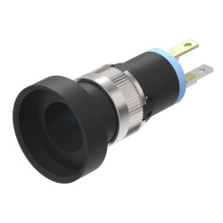 Element wykonawczy przycisku, Siłownik, do uzytku z: Urządzenia przełączające, Czarny, 19, Utrzymane