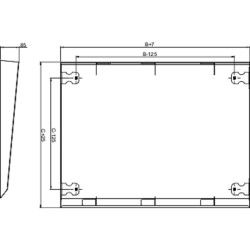Osłona Osłona NSYSC1240 Obudowa