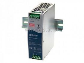 Zasilacz impuslowy, szyna DIN ( 24V 5A ) SDR12024