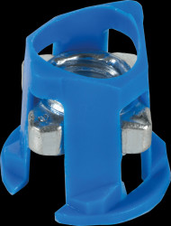 691102 Cage nut set, M6, 50 pieces, front mounting