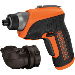 Black&#x2B;Decker CS3652LC-GB Cordless Screwdriver &amp; Right Angle Attach 3.6V Li-ion