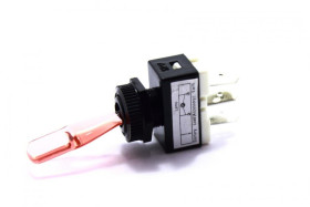 PRZEŁĄCZNIK DŹWIGNIA PODŚWIETLANY VS5605 CZERWONY