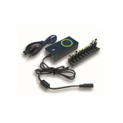 Uniwersalny Zasilacz do Laptopa, Notebooka, Monitora 15-19.5V 70W 12 Końcówek