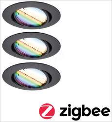 92468 Base Coin flush-mounted light fixture, 4.9 W, 420 lm, RGBW, 20°,