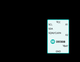 Low-Current I²C RTC with 56-Byte NV RAM