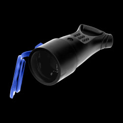 Gniazdo gumowe. hermetyczne 2P+Z. proste. IP44. czarne. wersja Schuko OR-AE-1370(GS)