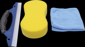 Vehicle - cleaning set, 3 pieces