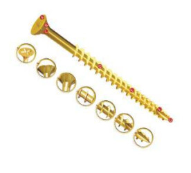 Wkręt do drewna Stalowe 3.5mm typ Countersunk UNIFIX VORTEX