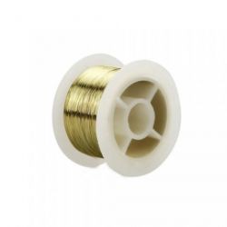 DRUT MOLIBDENOWY 0,05MM POZLACANY 100M