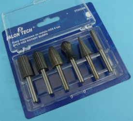 ZESTAW FREZÓW 6-SZT DO METALU HSS