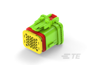 Złącze samochodowe 20-pinowe TE Connectivity 4-rzędowe Żeński 13A NTSEAL Montaż na kablu Lutowane Wtyk