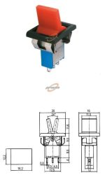 PRZEŁĄCZNIK 2-POZYCJE 3-PINY ON-ON PLASTIKOWY LIZ