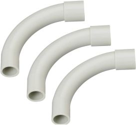 Rura instalacyjna Heidemann 13167 kątowa EN20 3szt. Szara