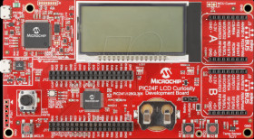 DM240017 16-bit PIC24F LCD Curiosity (DM240017) development board