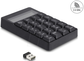 12113 Numeric keypad, 2.4 GHz, black