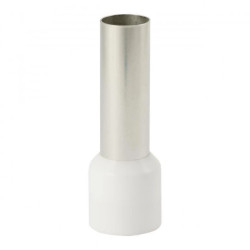 Końcówka tulejkowa izolowana HI 25,0/22-bi biała (100 szt.) Al/Cu